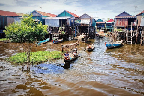 Siem Reap: Aldeia flutuante de Kompong Phluk com transferes