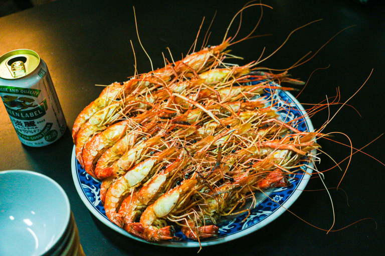 Taipei Shrimping Foodtour: Shrimping, Bier, Jazz, Essen inklusive