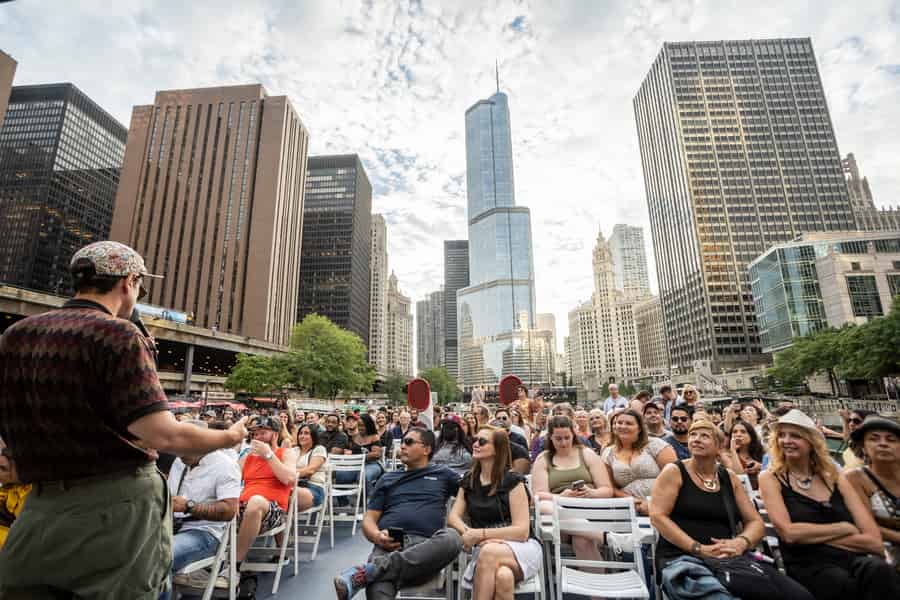 Chicago: 1,5-stündige Rundfahrt auf dem See bei Sonnenuntergang. Foto: GetYourGuide Chicago: 1,5-stündige Rundfahrt auf dem See bei Sonnenuntergang. Foto: GetYourGuide