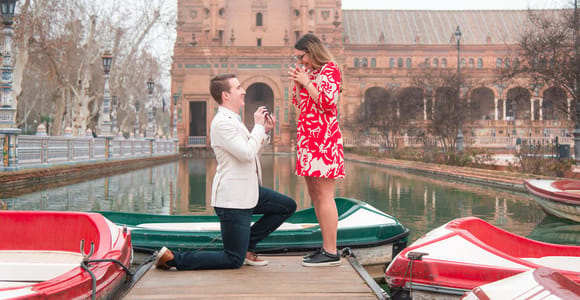 Sevilla: Fotosession für einen besonderen Moment.