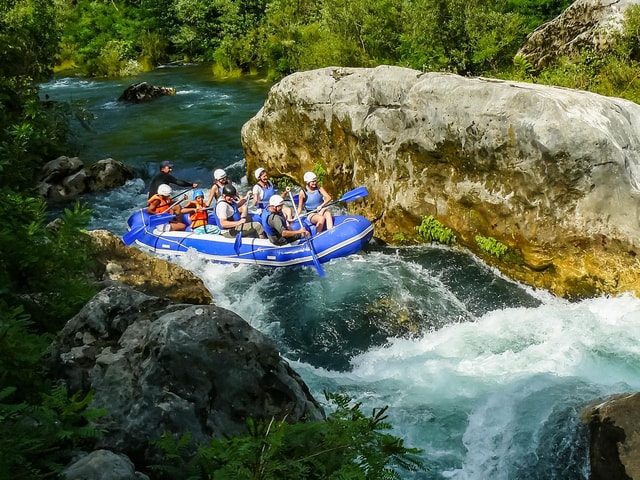 Visit Split/Omiš Cetina River Rafting with Cliff Jump & Swimming in Split