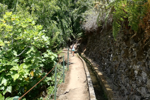 From Funchal: Levada Nova Hiking Tour with stopover at beach Nova friday