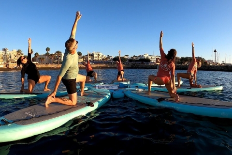 Sup Yoga auf Gran Canaria