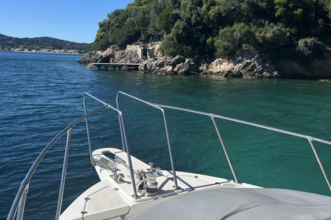 Corfu: PrivévaartCorfu: Hele dag privétour per boot