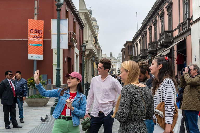 Lima: Stadsrondleiding Historisch Centrum &amp; Miraflores met Pick Up