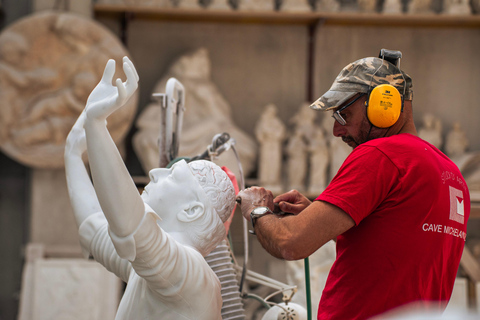 Carrara: Michelangelo Quarries and Carrara Art Studios Tour