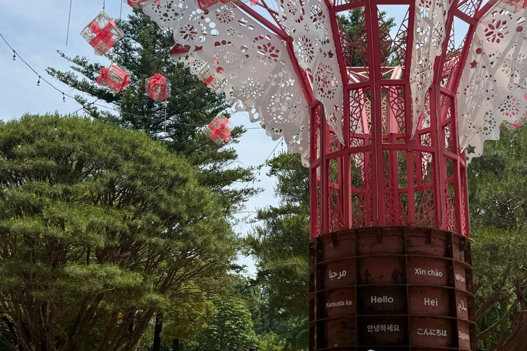 Seoul: Nami Island, Garden of Morning Calm, & Railbike Tour