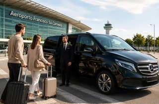 Privater Transfer vom Flughafen Porto zu Hotels in Porto & Gaia