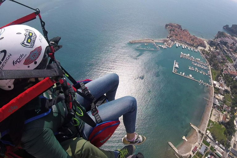 Paragliding Montenegro: Excursie door de lucht boven de oude stad Budva