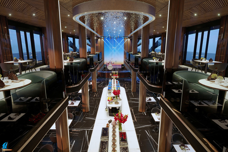 Luksusowy rejs po rzece Sajgon: lunch lub kolacjaLuksusowy rejs po rzece Sajgon z lunchem (bufet)