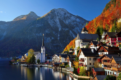 Från Wien:Dagsutflykt Wachau,Melk,Hallstatt,Salzburg