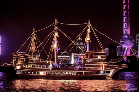 Shanghai Sightseeing Cruises Variety Packages for Choice Deal Huangpu River Night Cruise（no buffet&show）