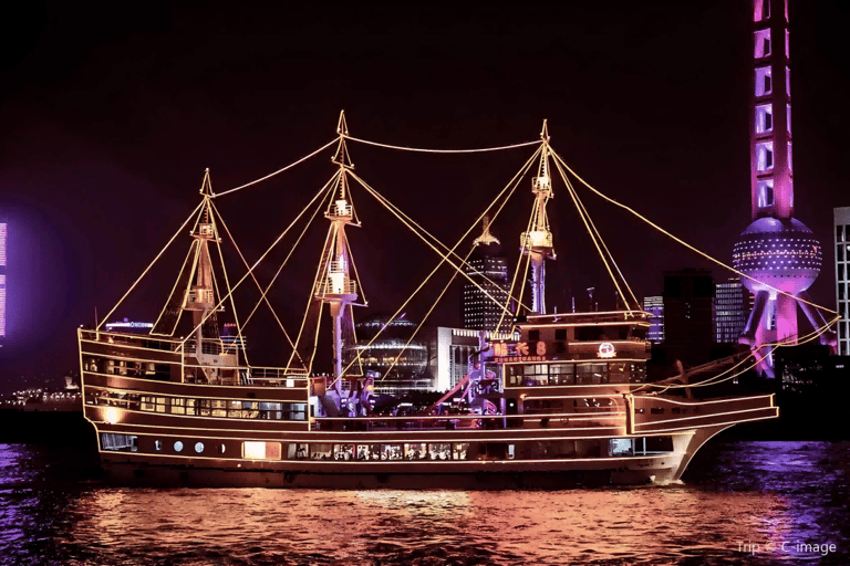 Shanghai Sightseeing Cruises Variety Packages for Choice Deal Huangpu River Night Cruise（no buffet&show）