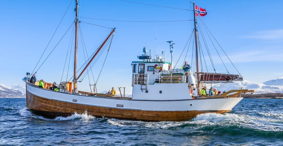Tromsø: Fjord History Cruise with Snack and Drinks