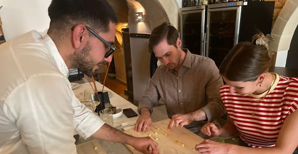 Matera: Small Group Pasta Making Class with Wine Pairing