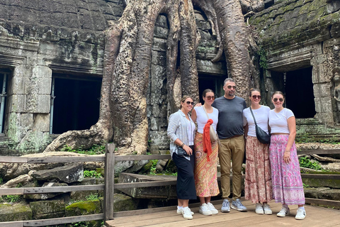 Phnom Penh–Siem Reap Angkor: 5 Day Private Tour in Cambodia Start from Phnom Penh to Siem Reap