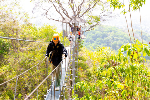 Phuket: Tirolina Volando más Alto que un Halcón con Opción ATVZipline 18 Sólo plataforma