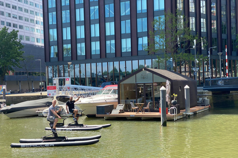 Location de vélos aquatiques Schiller dans le quartier maritime de Rotterdam