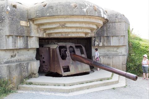 Paris: Normandy D-Day Beaches Guided Tour by Train Tour w/1st Class Rail