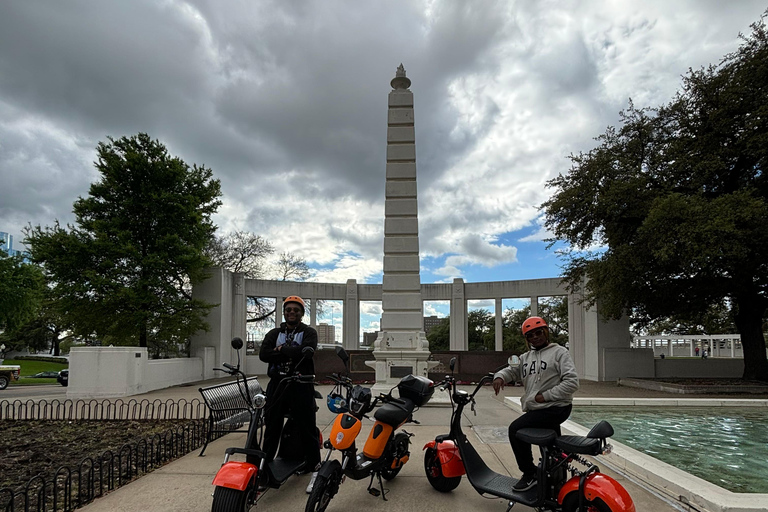 Tour in scooter dell&#039;assassinio e della storia di Dallas JFK