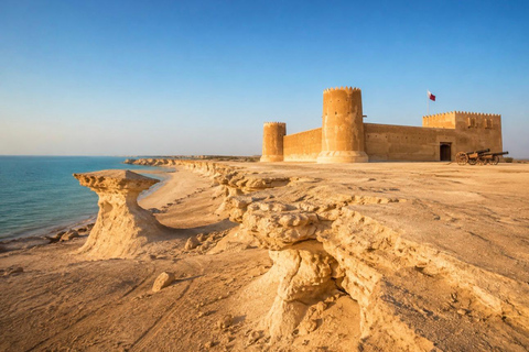 From Doha: North and West Qatar Guided Tour with Transfers Group tour: North and West Qatar Guided Tour with Transfers