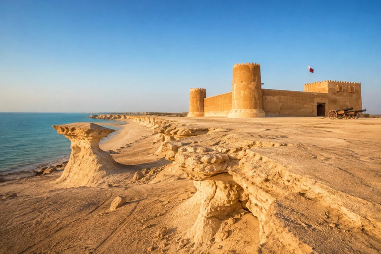 From Doha: North and West Qatar Guided Tour with Transfers Group tour: North and West Qatar Guided Tour with Transfers