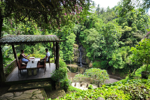 Ubud: Hidden Waterfalls, Rice terrace & Cliffside Dining