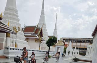 Bangkok: Fahrrad-Tour zu verborgenen Schätzen und Streetfood