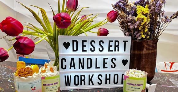 Athens: Dessert-Style Candle-Making Workshop