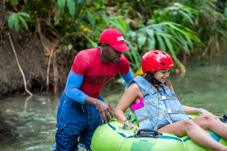 Ocho Rios : Aventure en zipline et tubing dans la vallée de la rivière Blanche
