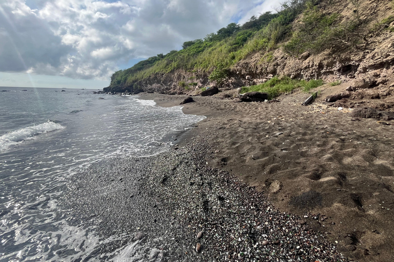 Hike St. Kitts: Sea Glass Discovery at Volcanic Beach Private Hike St. Kitts: Sea Glass Discovery Volcanic Beach