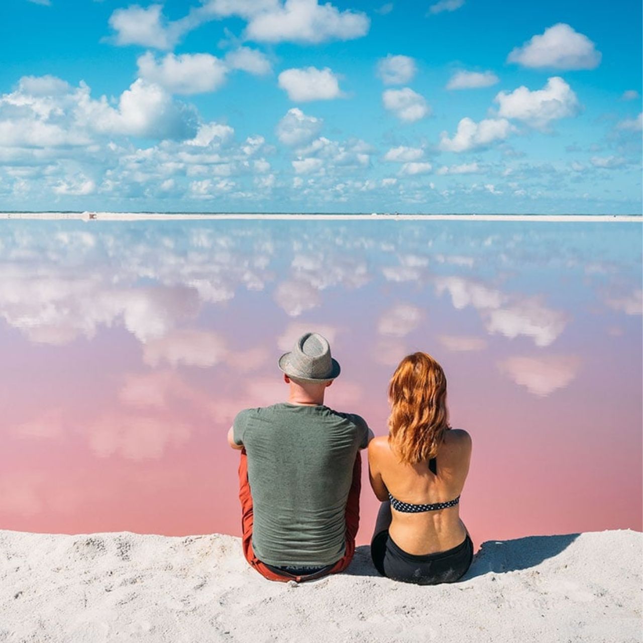 Las Coloradas: Sightseeing-Tour zur rosa Lagune und zu den Flamingos in Río Lagartos