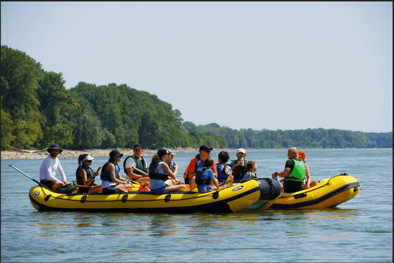 Central Bratislava: Guided Rafting Tour on the Danube River