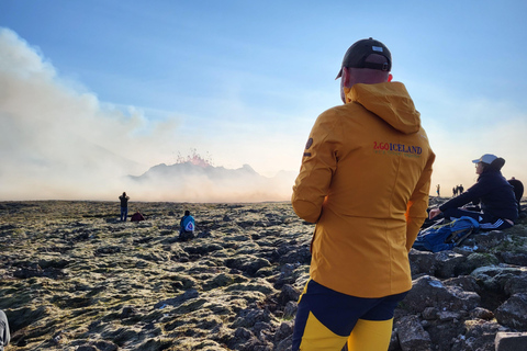 Grindavík: Caminhada no vulcão Fagradalsfjall com um guia privadoCondução autónoma: Ponto de encontro no vulcão