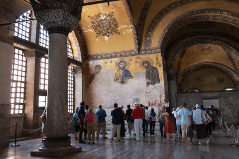 Istanbul : Visite de Sainte-Sophie et de la Citerne Basilique avec billets