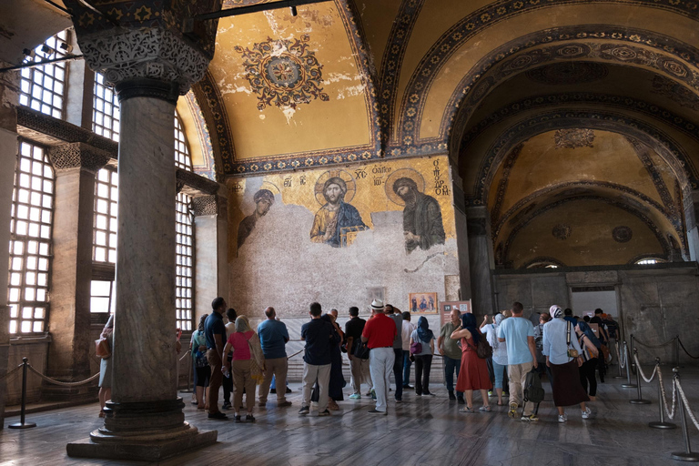 Istambul: Excursão à Hagia Sophia e à Cisterna da Basílica com ingressos