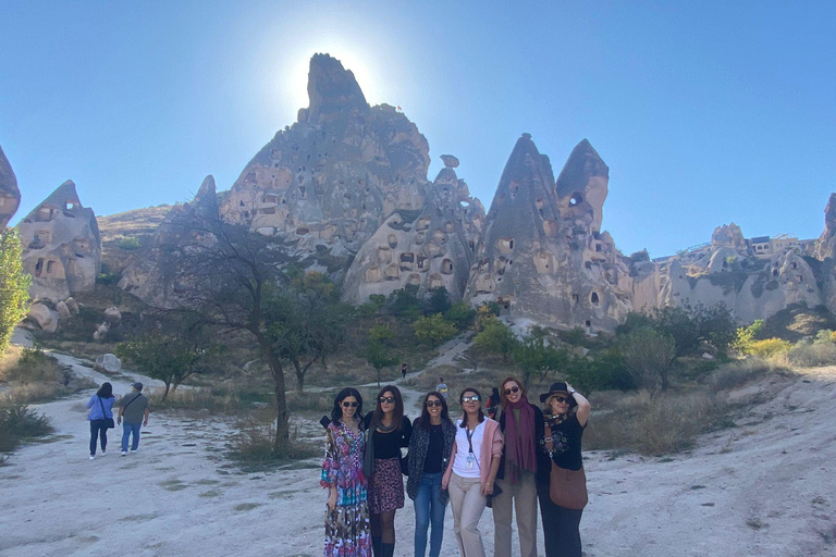 Hele dag Cappadocië Rode Tour met Göreme Openluchtmuseum