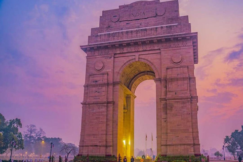 Au départ de Delhi : Circuit de 8 jours du Triangle d&#039;Or avec Varanasi