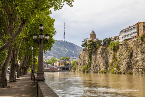 Tbilisi: Electric Bus and Boat Tour