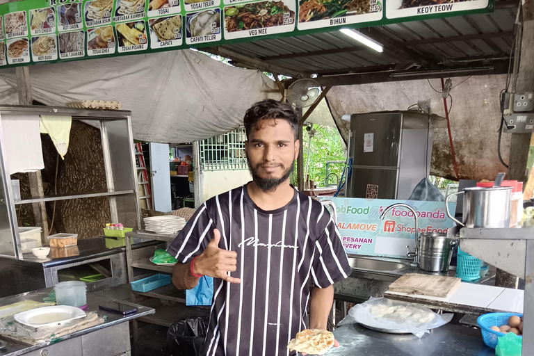 Penang : Visite culinaire à 5 plats en moto