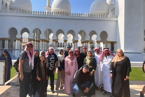 Excursion d&#039;une jounée complète à Abu Dhabi - Grande mosquée, musée du Louvre et plus encoreExcursion d&#039;une journée à Abou Dabi : grande mosquée, musée du Louvre et plus 