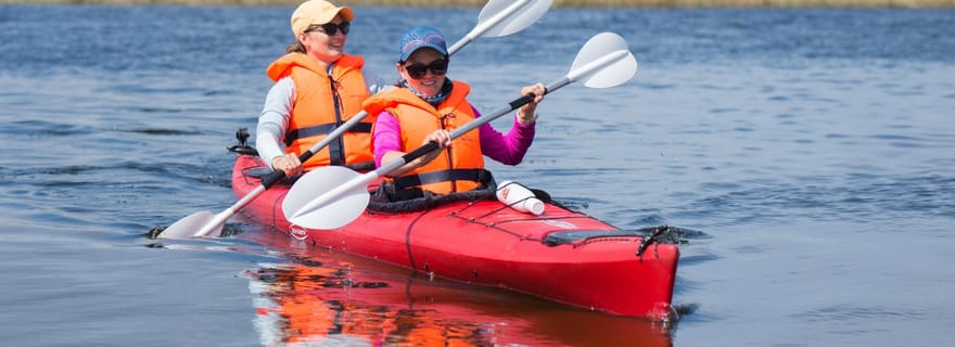Saaremaa : excursion guidée en kayak avec équipement