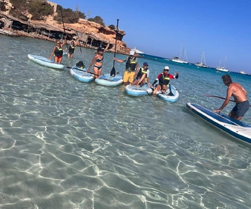 SUP-VERLEIH – PADDLE-SURFING AUF FORMENTERA