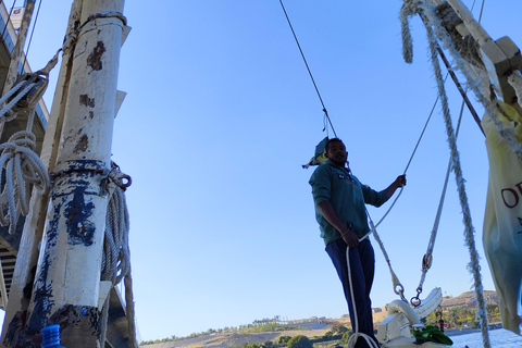Aswan to Luxor: 3-Nights Felucca Sail to El Silsila, Luxor
