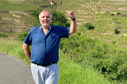 DUO FÖRÄLDRAR BARN VIN CÔTE-RÔTIE TUR BESÖK