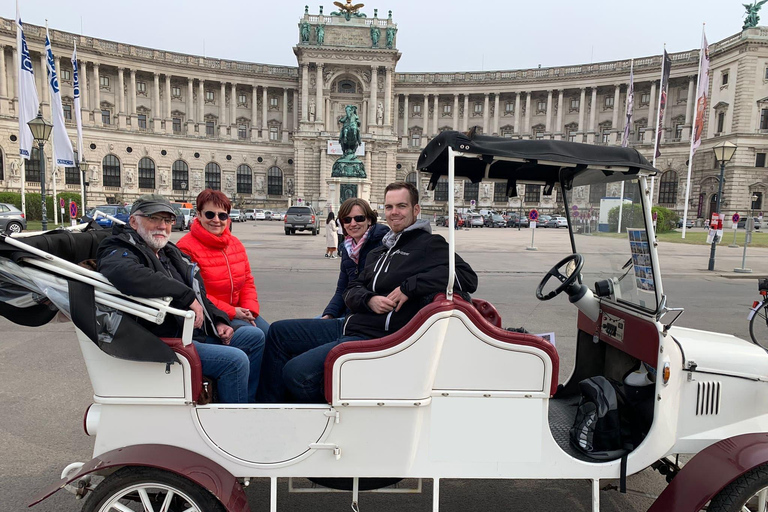 Visita turística en coche eléctrico de época (hasta 5 personas)Visita turística en coche eléctrico de época 60 Min.