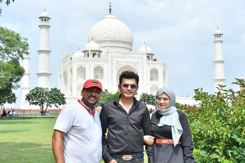 From Delhi: Taj Mahal Sunrise Tour & Agra Fort With Lunch Lunch & Breakfast 5-star hotel,Monument, Ticket, Car & Guide