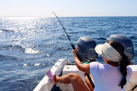 Maputo: Viagem de 1 dia de pesca de alto mar na Ilha da Inhaca