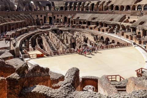 Rome: tour met voorrangstoegang arena Colosseum & oude RomeGroepsrondleiding in het Frans - tot 30 personen