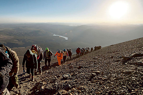 Uppstigning till vulkanen Misti i Arequipa